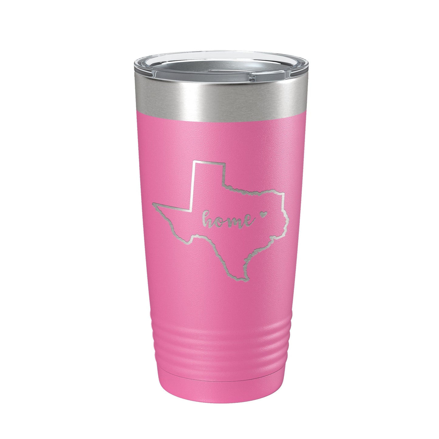 Texas Tumbler Home State Travel Mug Insulated Laser Engraved Map Coffee Cup 20 oz