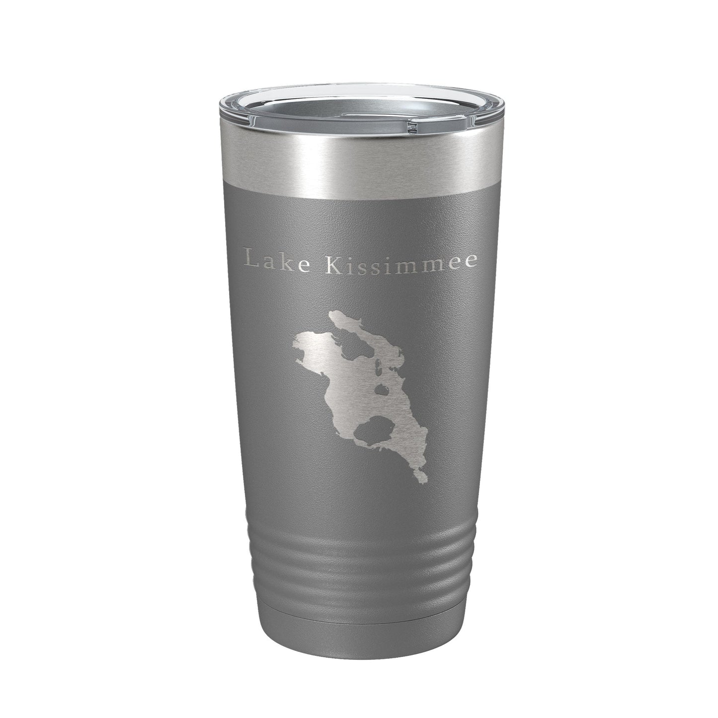Lake Kissimmee Map Tumbler Travel Mug Insulated Laser Engraved Coffee Cup Florida 20 oz