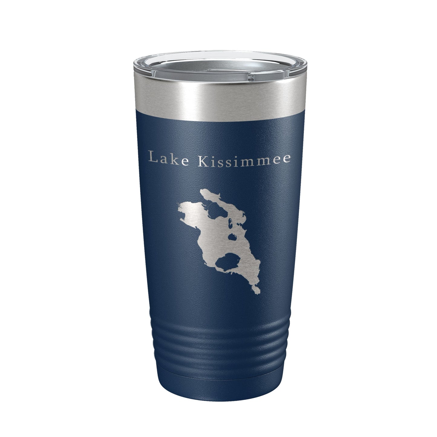 Lake Kissimmee Map Tumbler Travel Mug Insulated Laser Engraved Coffee Cup Florida 20 oz