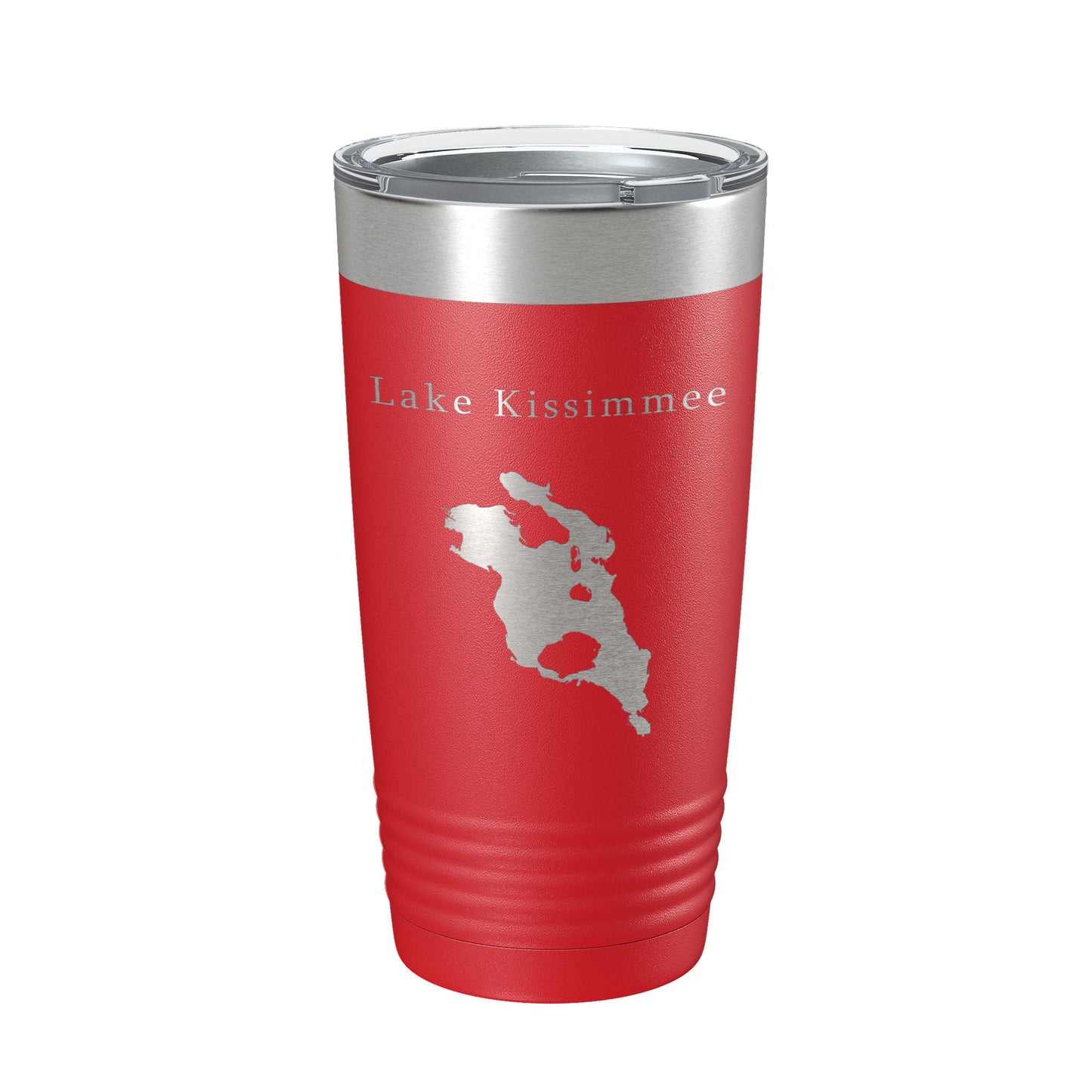 Lake Kissimmee Map Tumbler Travel Mug Insulated Laser Engraved Coffee Cup Florida 20 oz