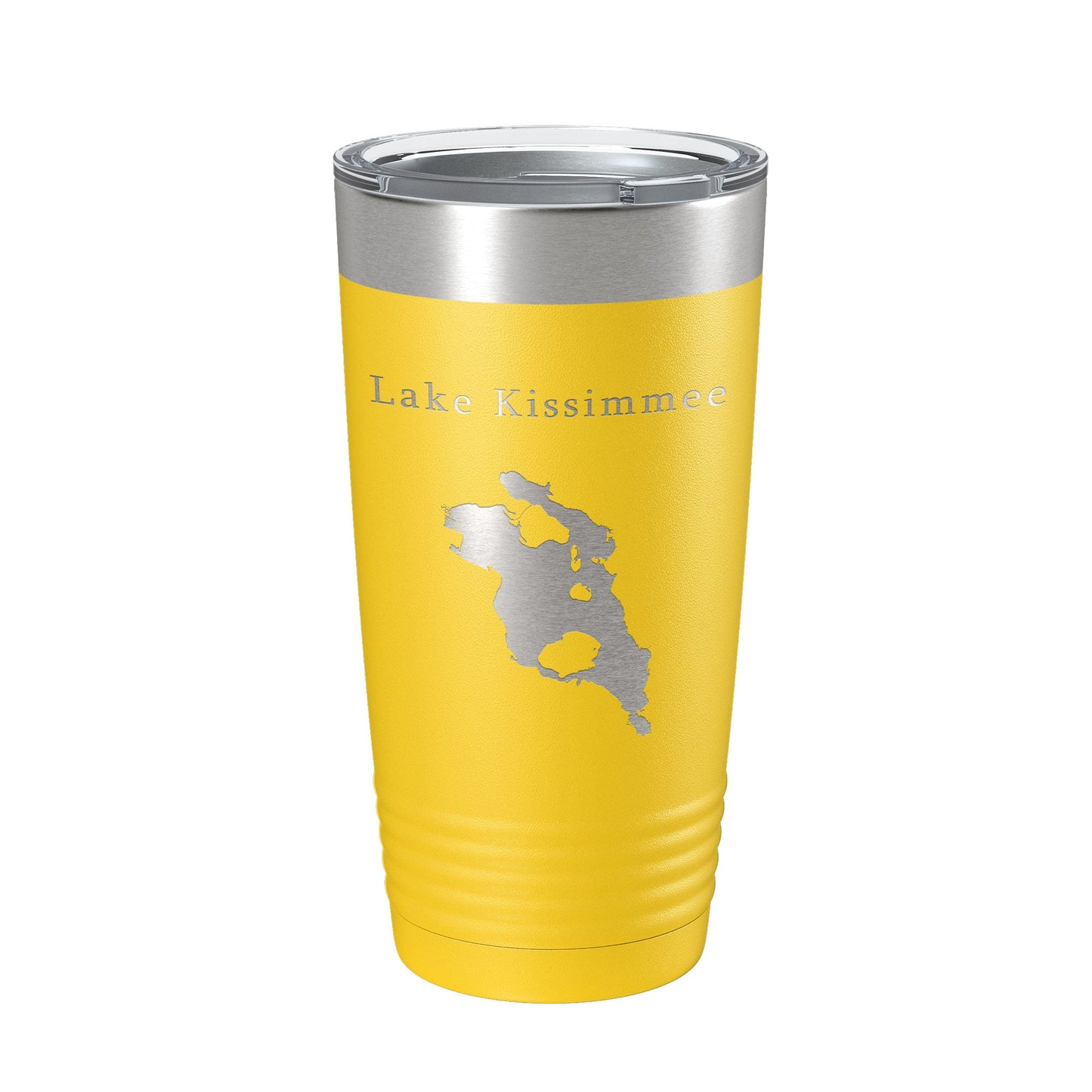 Lake Kissimmee Map Tumbler Travel Mug Insulated Laser Engraved Coffee Cup Florida 20 oz