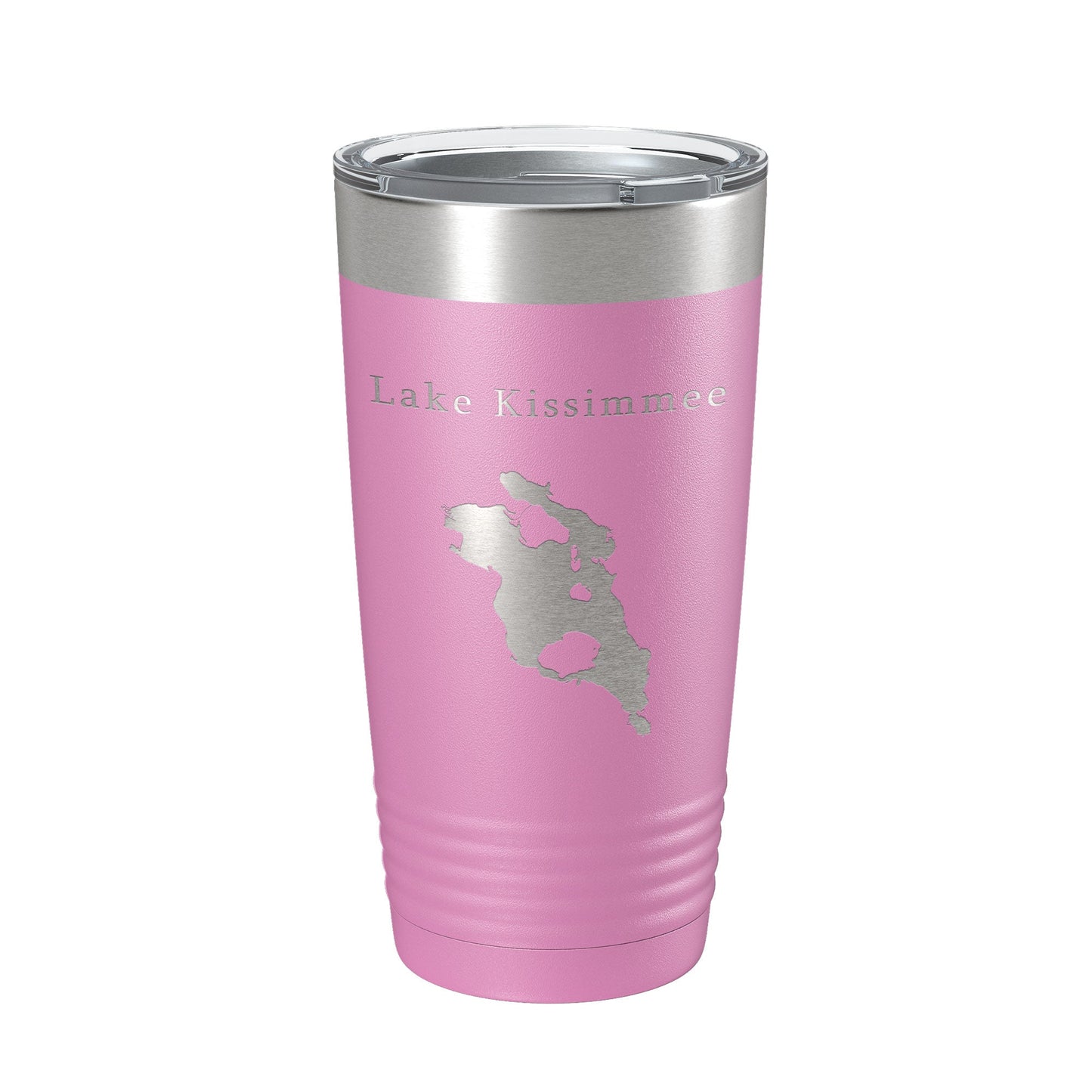 Lake Kissimmee Map Tumbler Travel Mug Insulated Laser Engraved Coffee Cup Florida 20 oz