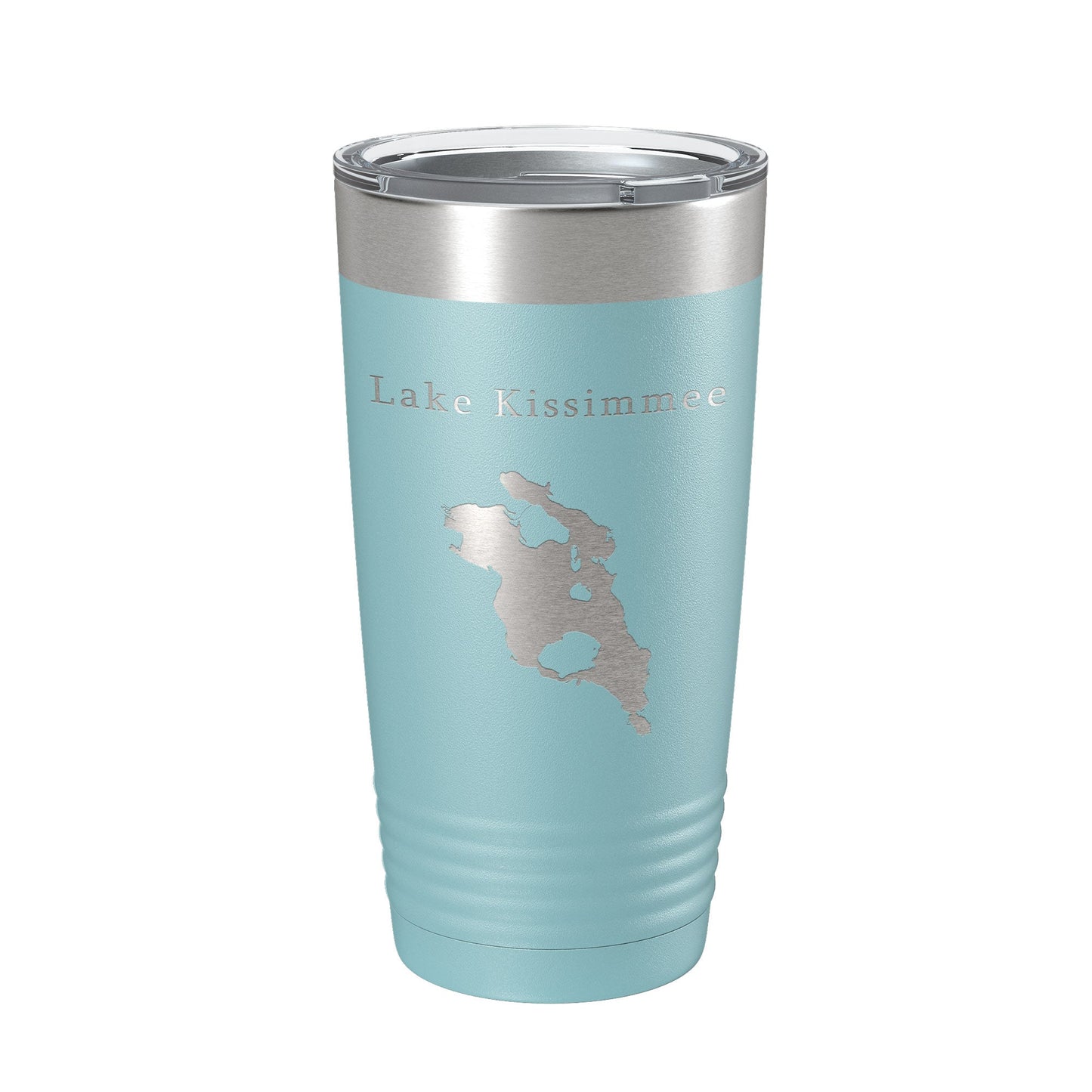 Lake Kissimmee Map Tumbler Travel Mug Insulated Laser Engraved Coffee Cup Florida 20 oz